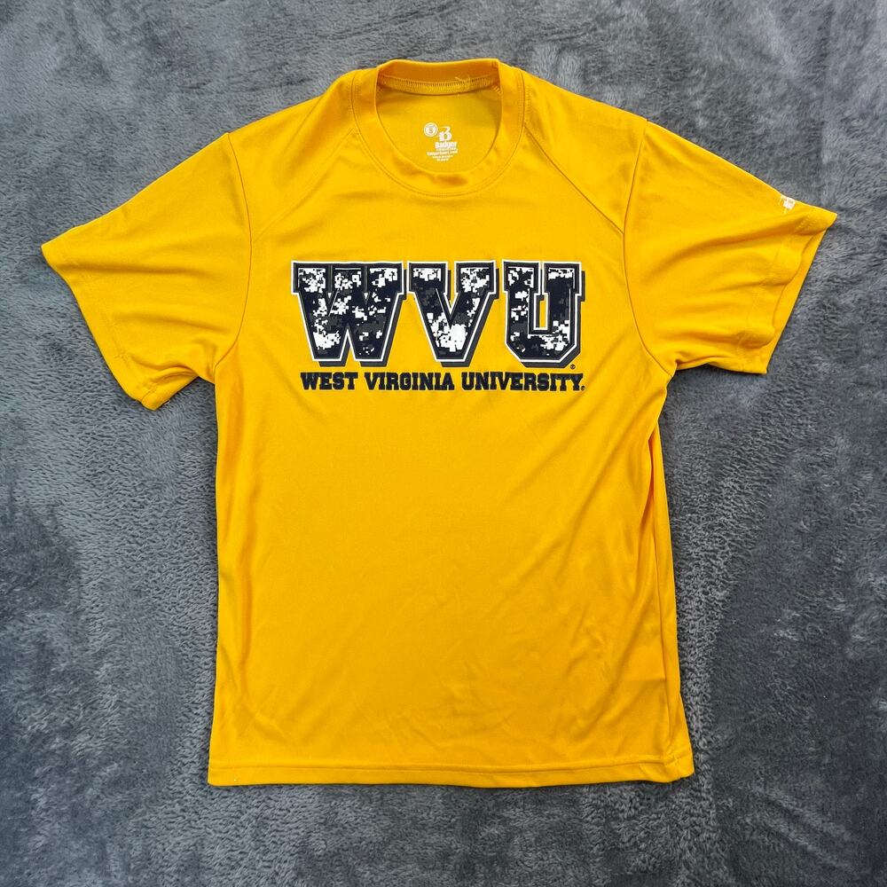 WVU Shirt Youth Small West Virginia Mountaineers NCAA Sports Big 12